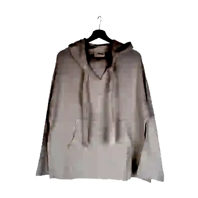 Resim NEFES UNISEX HOODIE EKRU