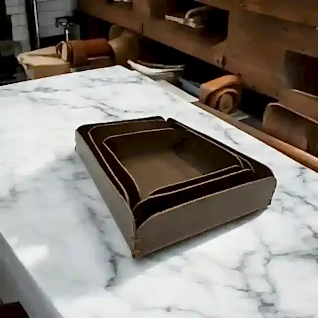 Resim 3'LÜ DERİ ORGANİZATÖR SET