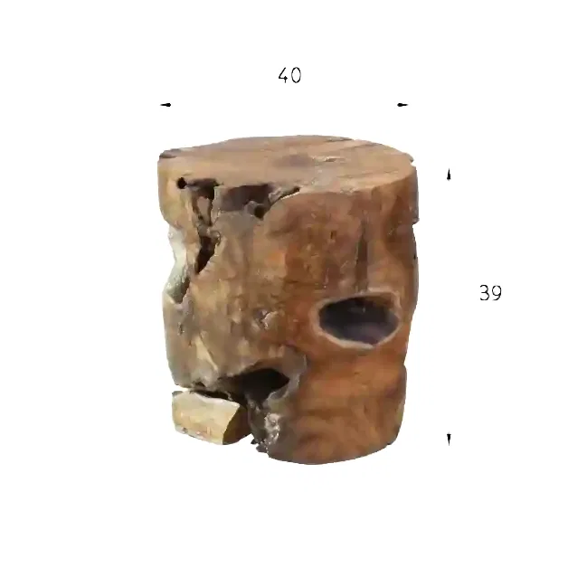 Resim DÖNER TEAK TABURE - SEHPA