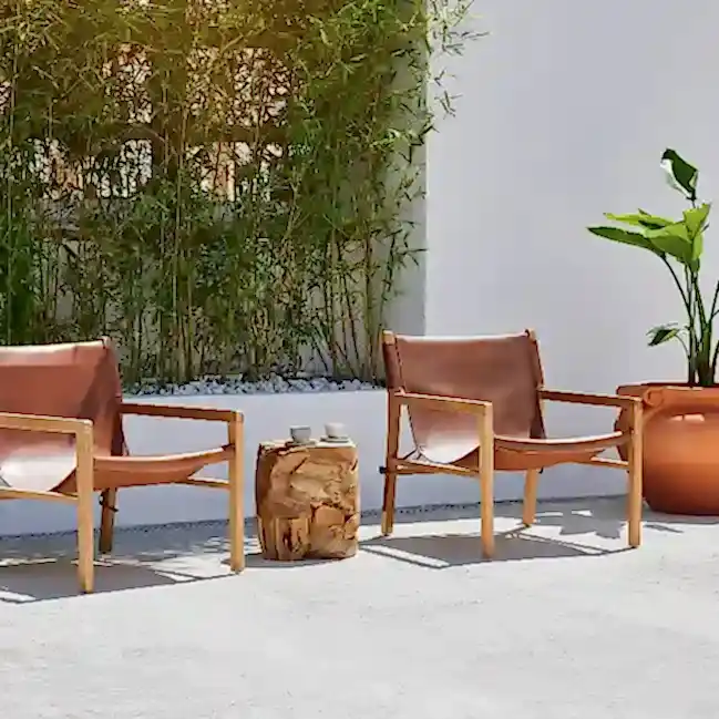 Resim DÖNER TEAK TABURE - SEHPA