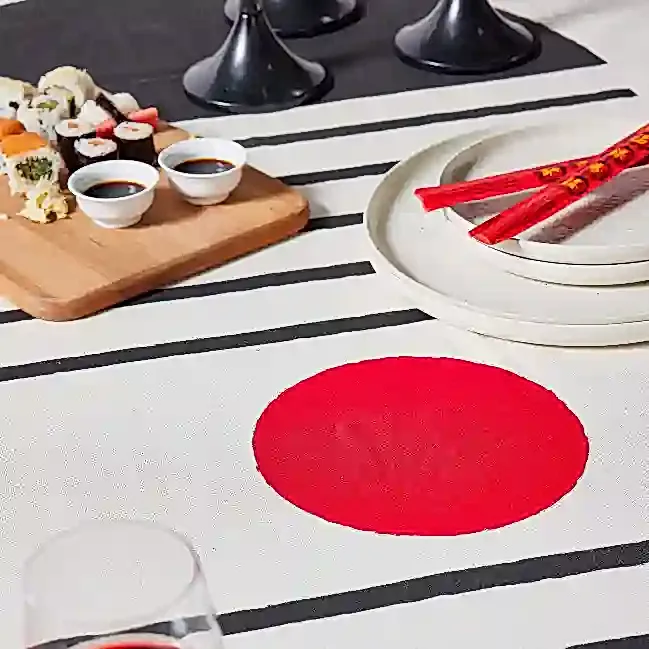 Resim JAPON MASA ÖRTÜSÜ