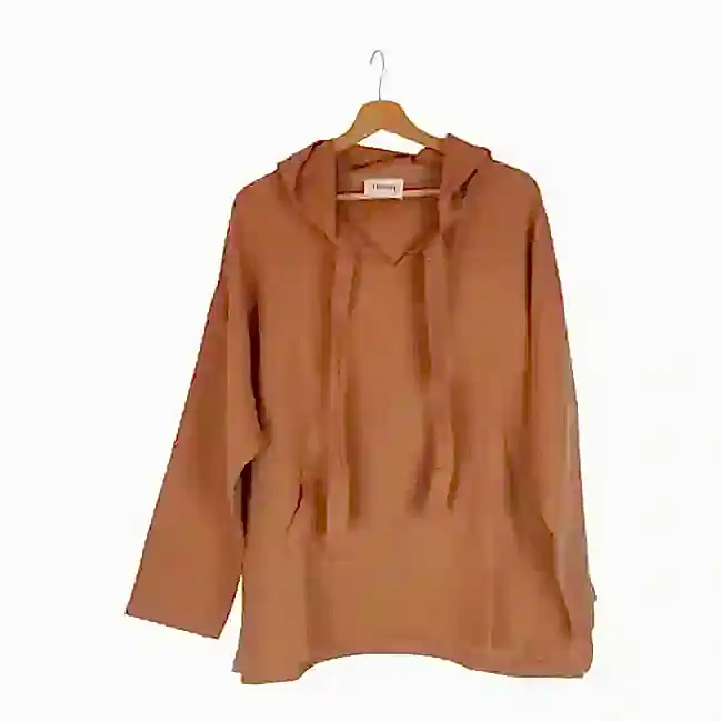 Resim NEFES UNISEX HOODIE TOPRAK