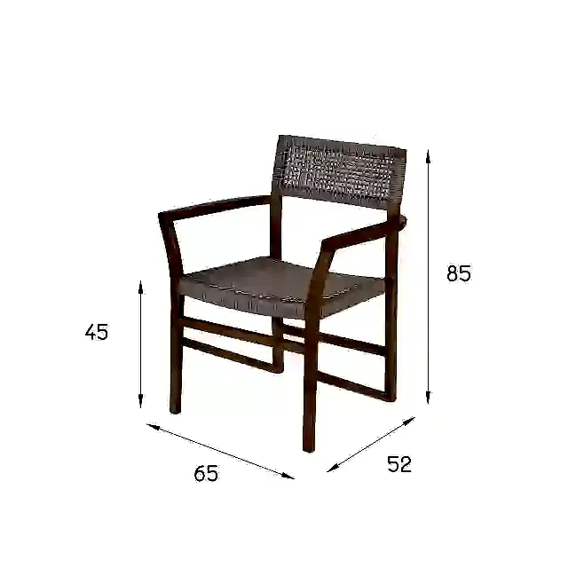Resim AURA KOLÇAKLI SANDALYE